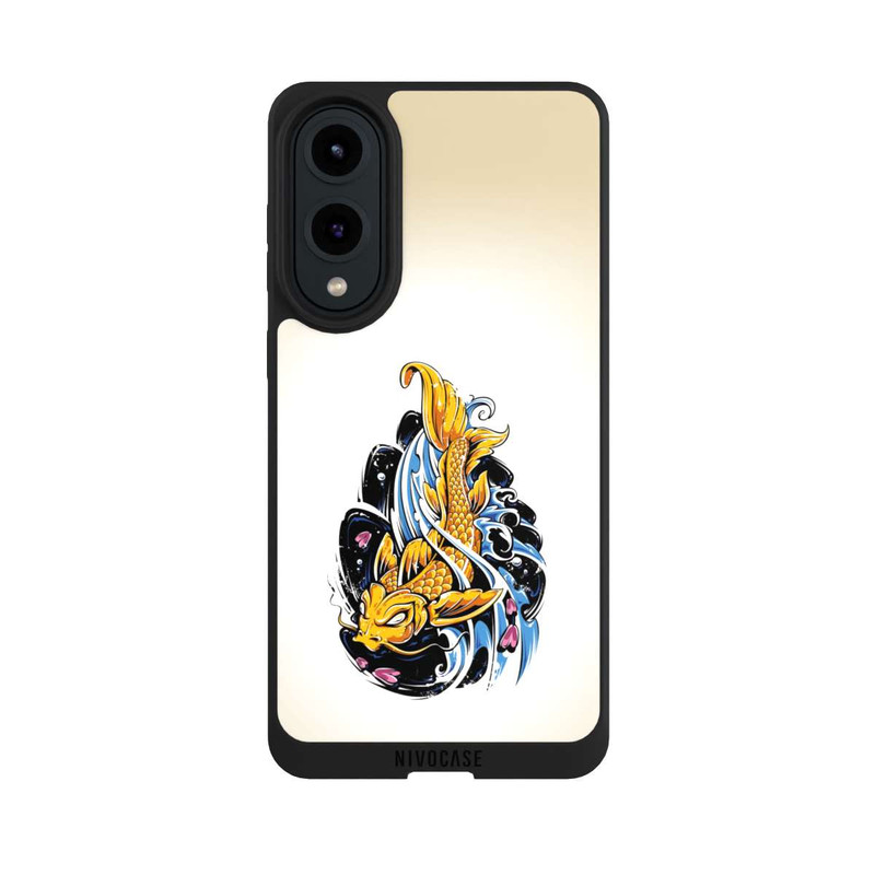 Galaxy S25 Edge NIVOpure Japanese Fish Illustration 