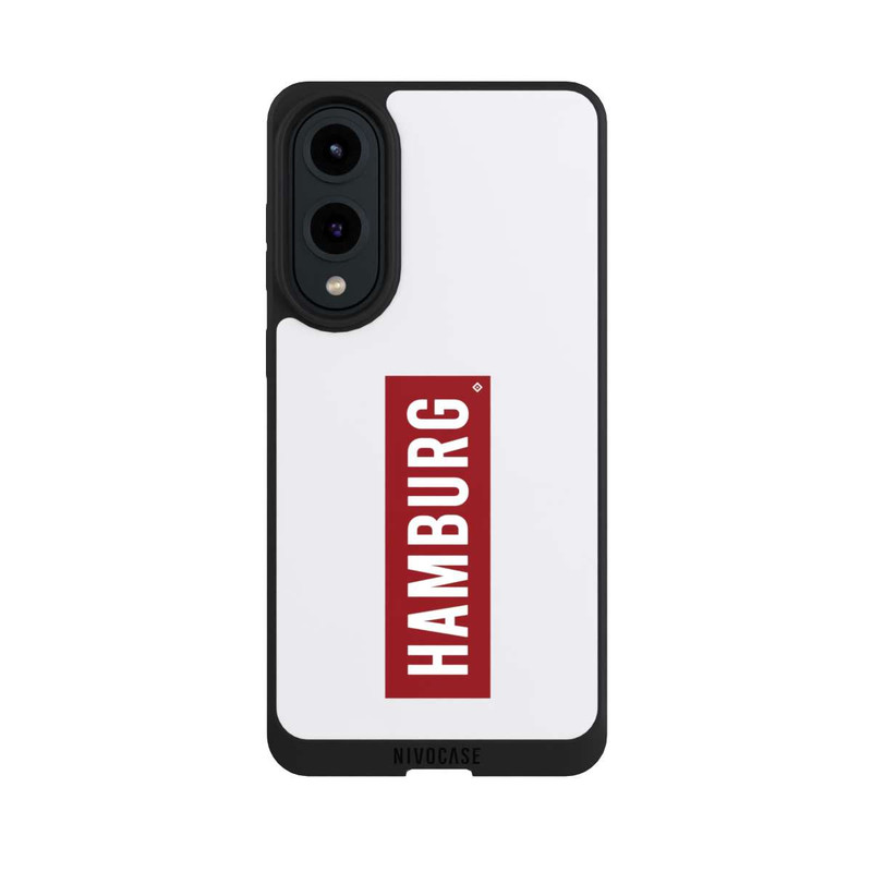 Galaxy S25 Edge NIVOpure HSV Hambourg rouge et blanc