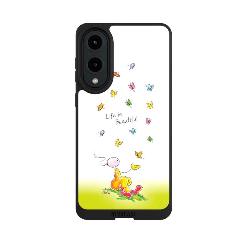 Galaxy S25 Edge NIVOpure Life is Beautiful With Butterflies