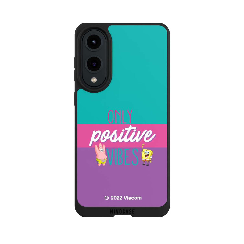 Galaxy S25 Edge NIVOpure  Spongebob - Only Positive Vibes