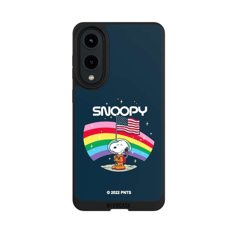 Galaxy S25 Edge NIVOpure Snoopy Space Traveller Rainbow