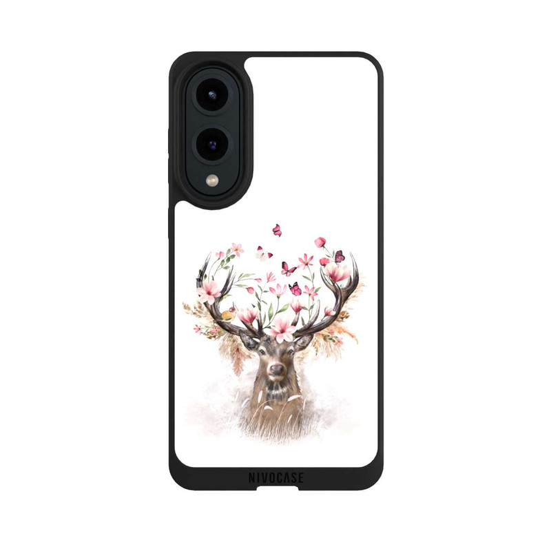 Galaxy S25 Edge NIVOpure Deer Flowers Antlers