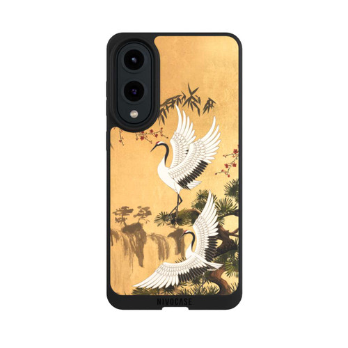 Samsung Galaxy S25 Edge NIVOpure Cranes Gold Japan 2