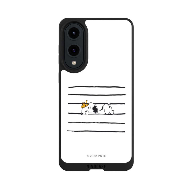Galaxy S25 Edge NIVOpure Snoopy Woodstock Stripes