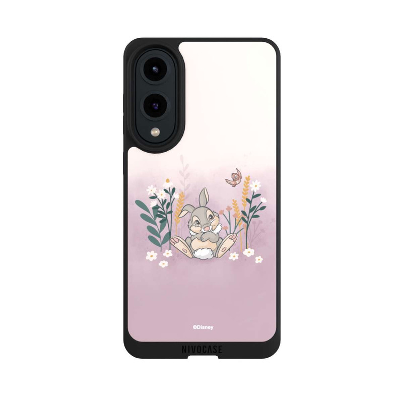 Galaxy S25 Edge NIVOpure Panpan avec des fleurs
