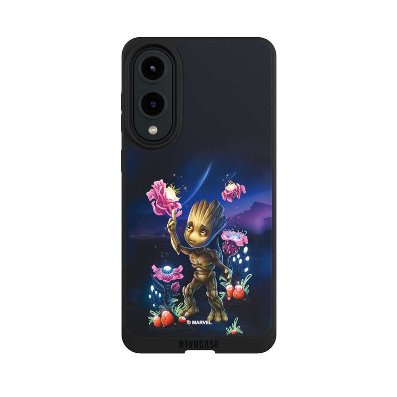 Galaxy S25 Edge NIVOpure Baby Groot Blumen