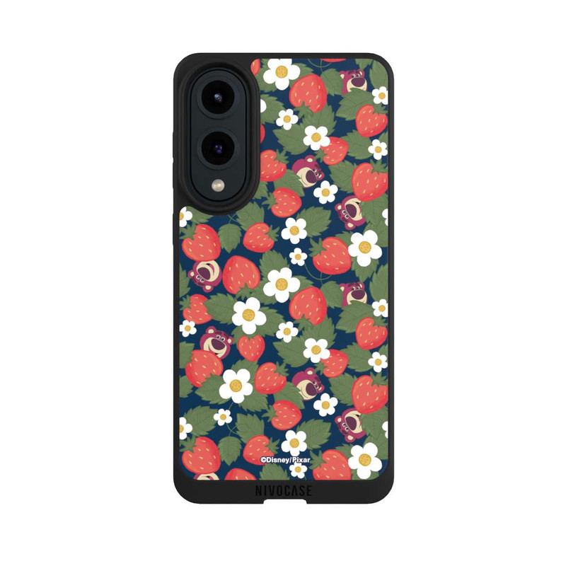 Galaxy S25 Edge NIVOpure Lotso Toy Story Strawberry Flower Pattern