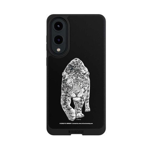 Samsung Galaxy S25 Edge NIVOpure Leopard Schwarz