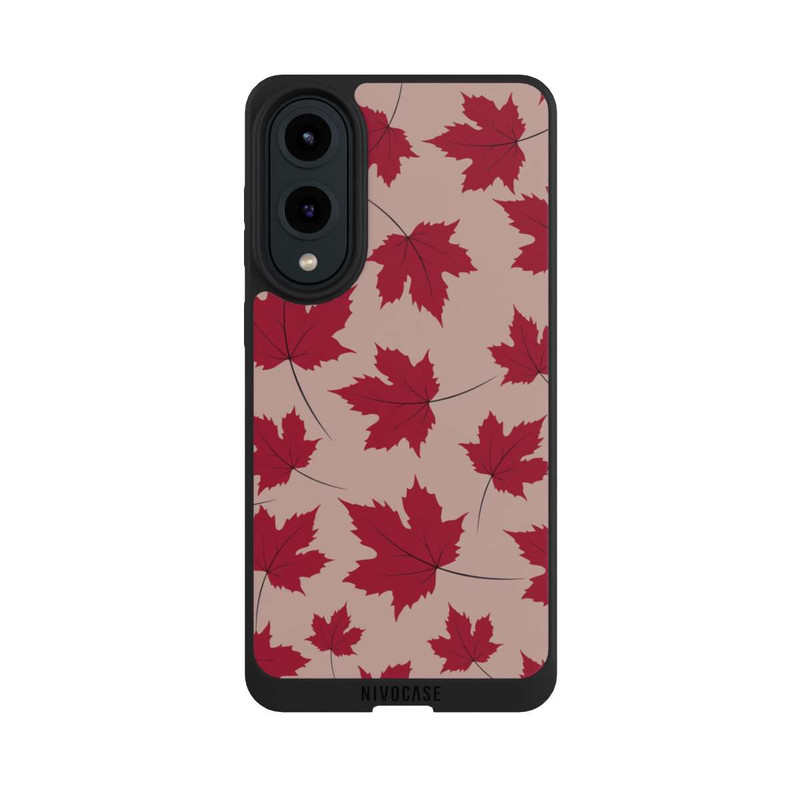 Galaxy S25 Edge NIVOpure Autumn Magic Red Leaves