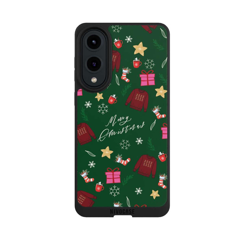 Galaxy S25 Edge NIVOpure Modèle de Noël Traditionnel