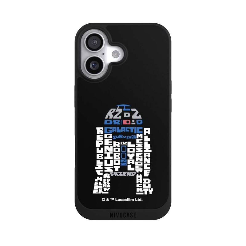 iPhone 17 NIVOpure R2-D2 Typo Grafisch