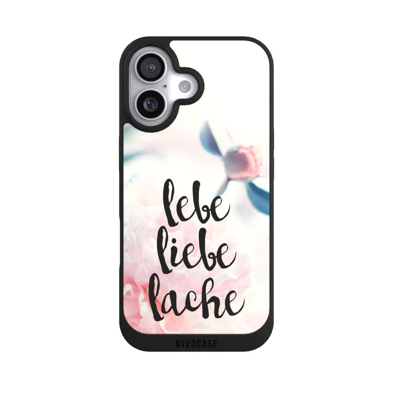 iPhone 17 NIVOpure Lebe Liebe Lache - Roses