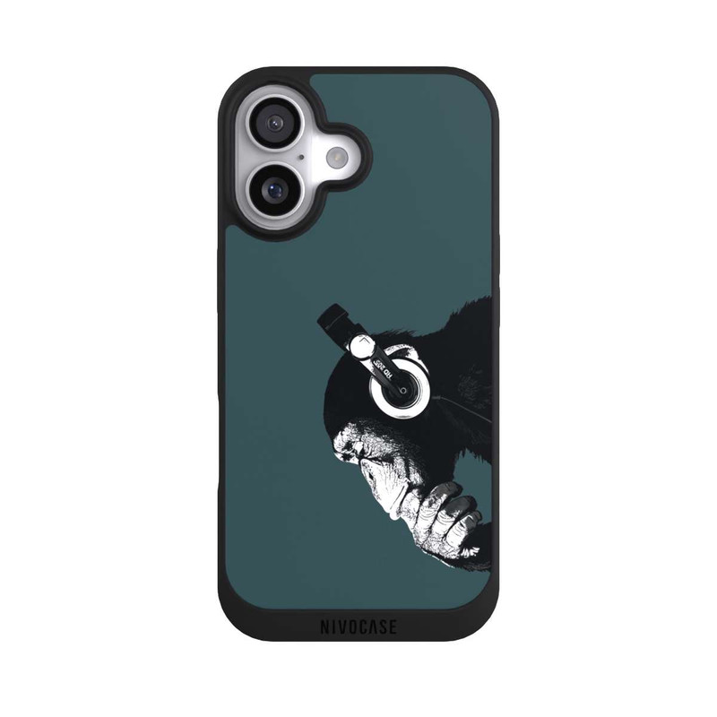 iPhone 17 NIVOpure Denkender Affe Blau