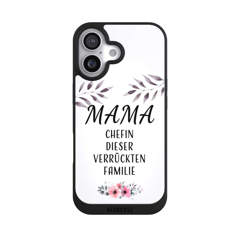 iPhone 17 NIVOpure Mama Chefin dieser Verrückten Familie Weiß