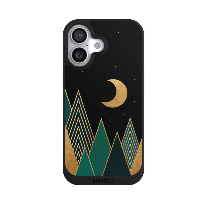 iPhone 17 NIVOpure Smaragdberge & Halbmond