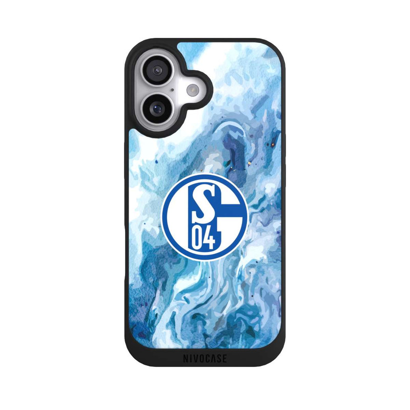iPhone 17 NIVOpure Schalke 04 Flüssig Blau