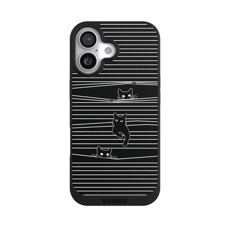 iPhone 17 NIVOpure Cats Peeping