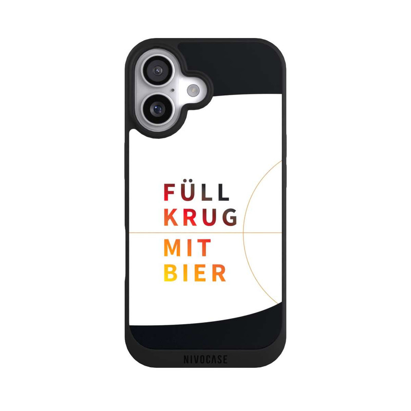 iPhone 17 NIVOpure Füllkrug mit Bier 