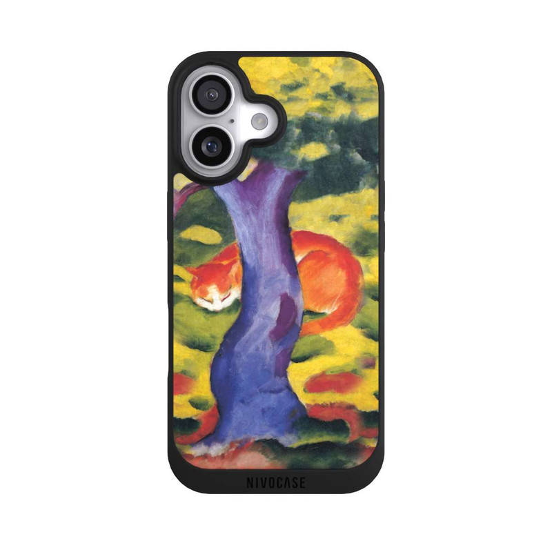 iPhone 17 NIVOpure Katze hinter Einem Baum von Franz Marc
