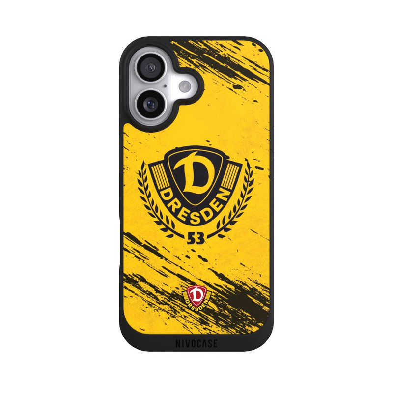 iPhone 17 NIVOpure Dynamo Dresden Gelb Schwarz