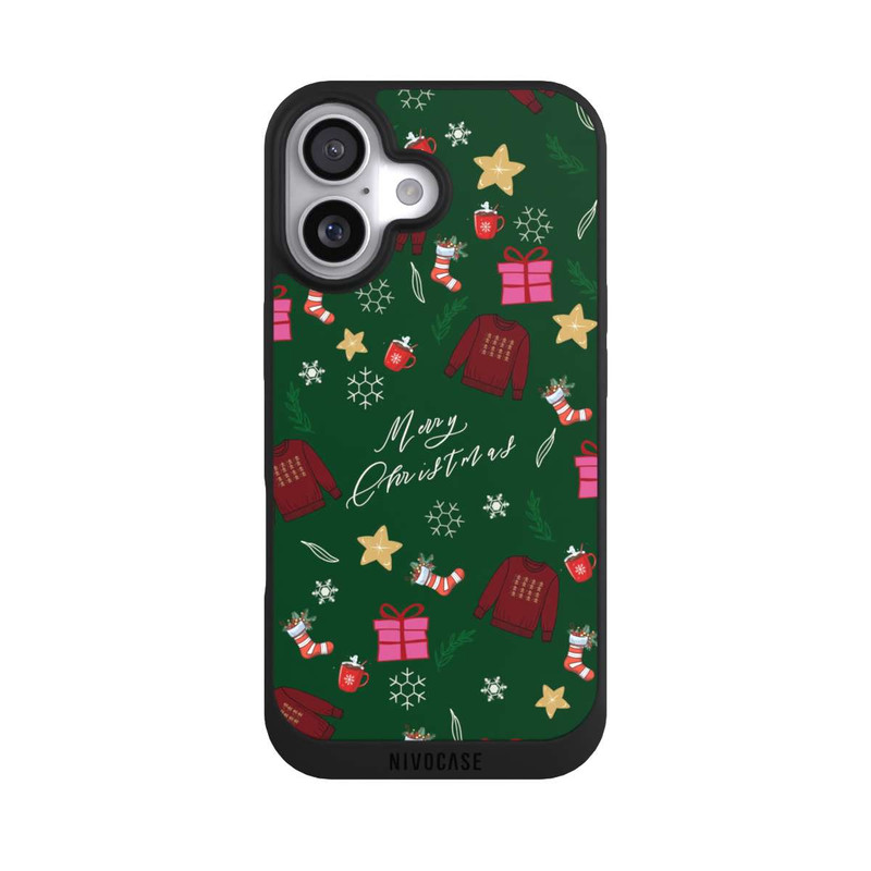 iPhone 17 NIVOpure Traditionelles Weihnachtsmuster