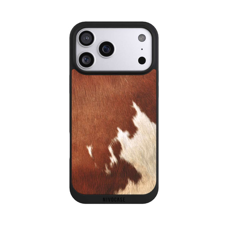 iPhone 17 Pro Max NIVOpure Cow Fur look