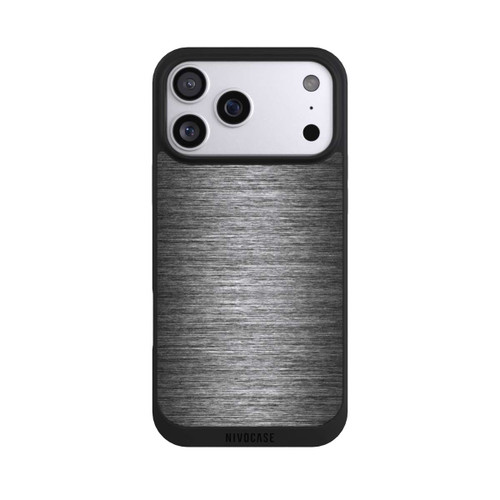 Apple iPhone 17 Pro Max NIVOpure Metal Look - Anthrazit