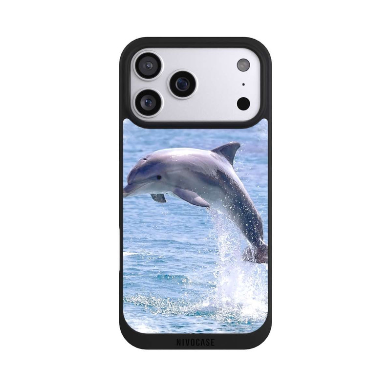 iPhone 17 Pro Max NIVOpure Springender Delphin