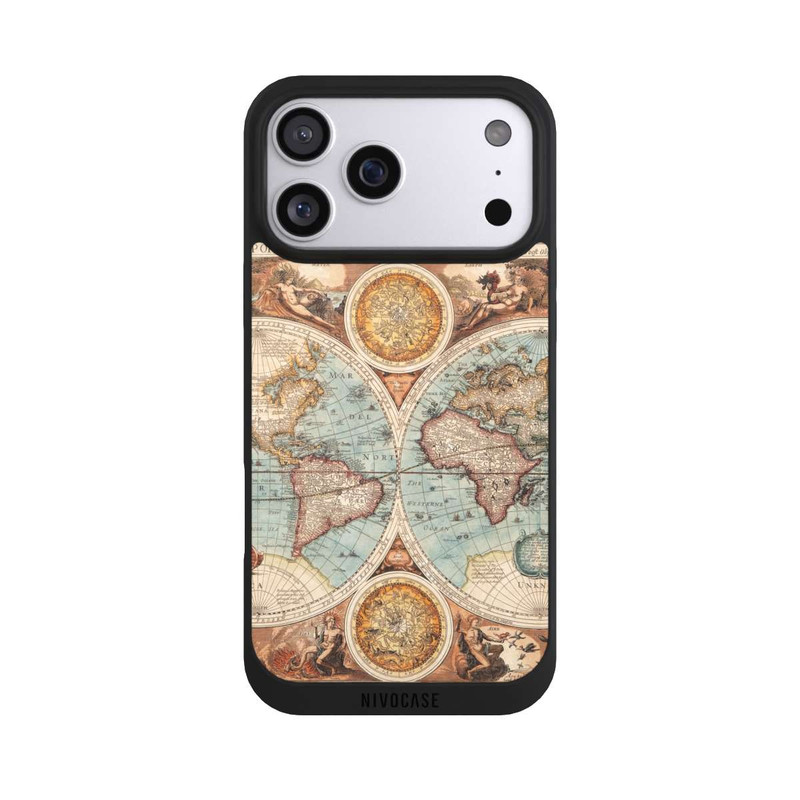 iPhone 17 Pro Max NIVOpure Vintage Worldmap