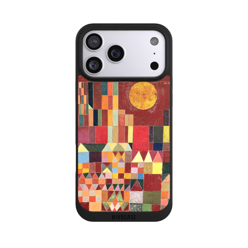 iPhone 17 Pro Max NIVOpure Château et soleil