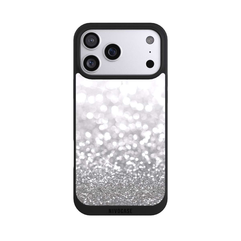 iPhone 17 Pro Max NIVOpure Silberregen Look