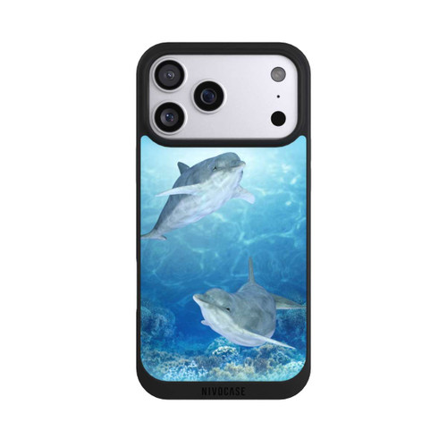 Apple iPhone 17 Pro Max NIVOpure Happy Dolphins