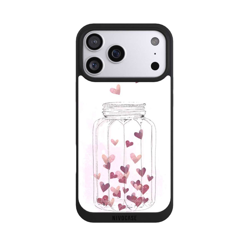 iPhone 17 Pro Max NIVOpure Heart in Glass