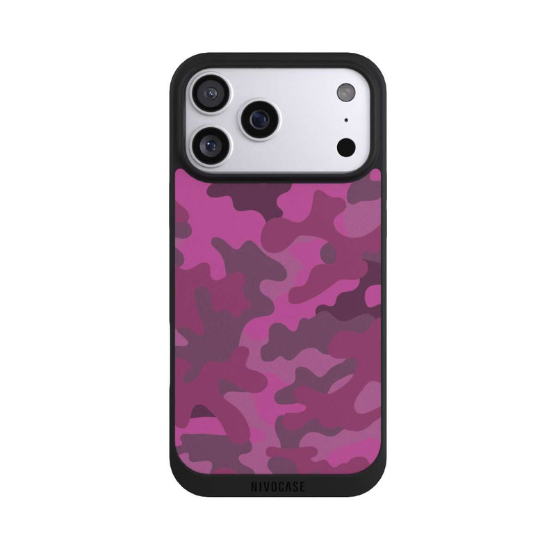 iPhone 17 Pro Max NIVOpure Pink Denim Camo