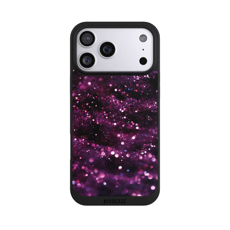 iPhone 17 Pro Max NIVOpure Lilac Sparkles Look