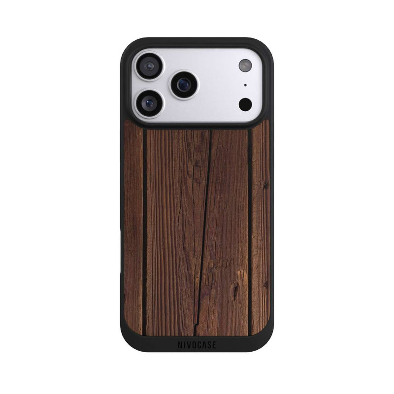 iPhone 17 Pro Max NIVOpure Look Grain du Bois