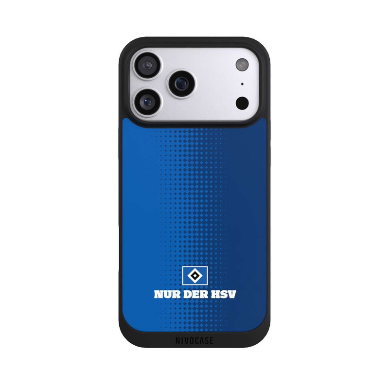 iPhone 17 Pro Max NIVOpure Nur der HSV - Rautenraster Blau