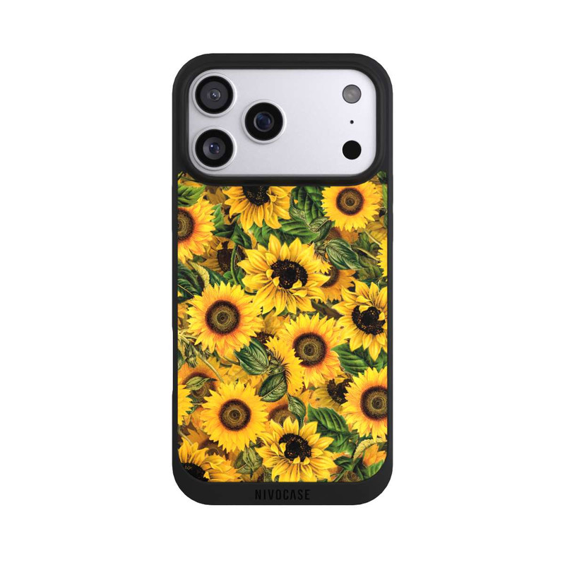 iPhone 17 Pro Max NIVOpure Sonnenblumenmuster