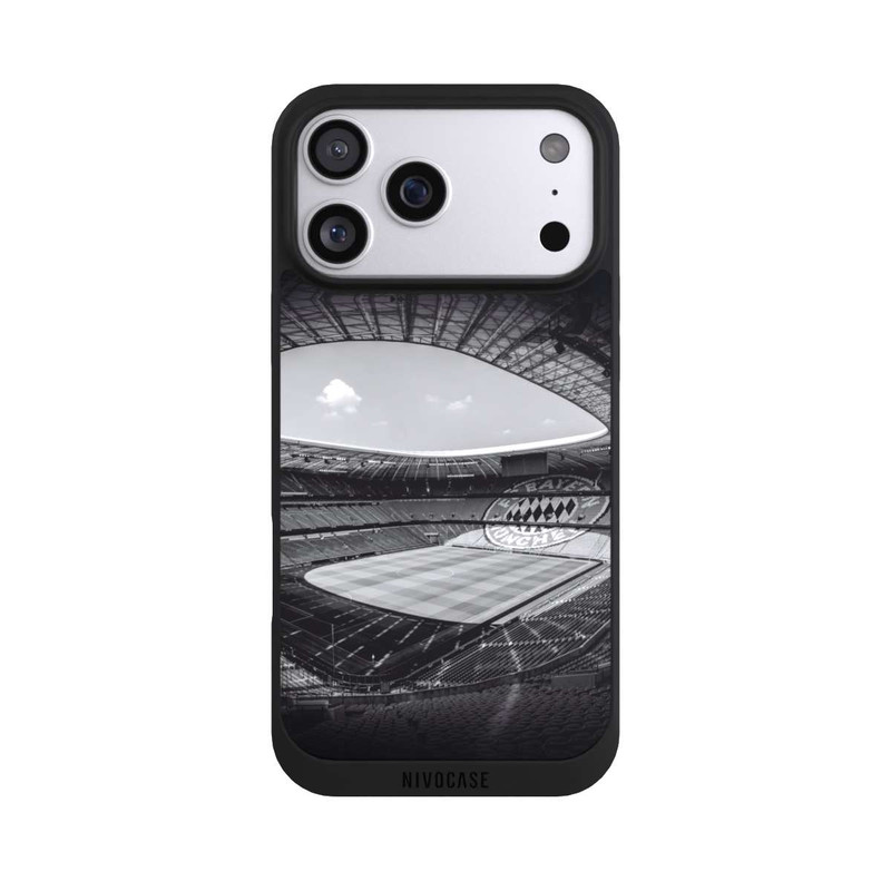 iPhone 17 Pro Max NIVOpure Stadion FC Bayern - Black White