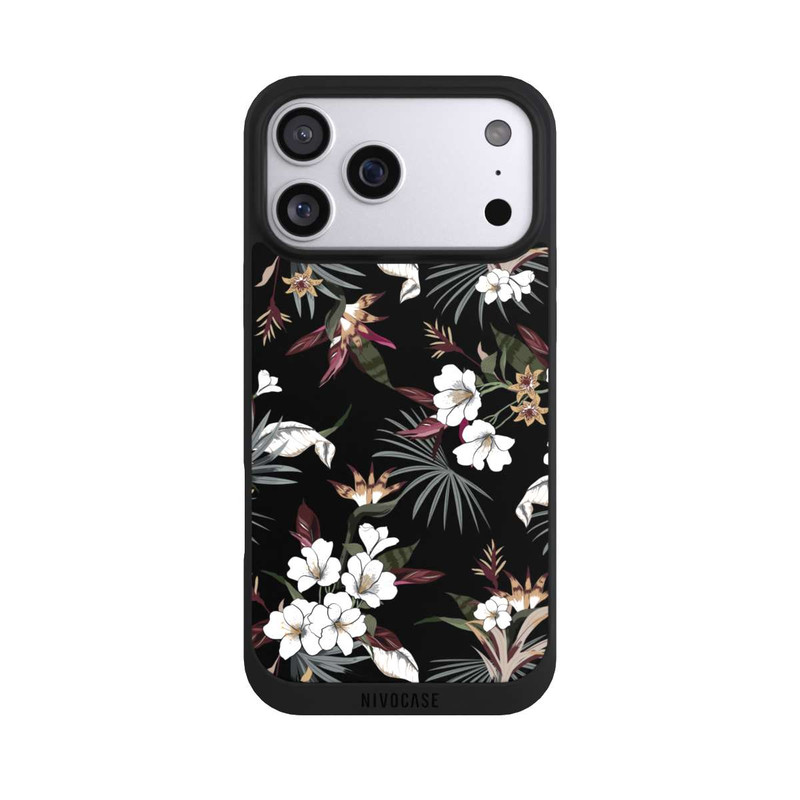 iPhone 17 Pro Max NIVOpure Flowers Black