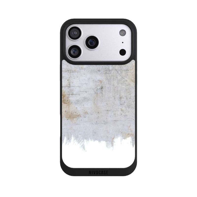 iPhone 17 Pro Max NIVOpure Farbe auf Rohbeton