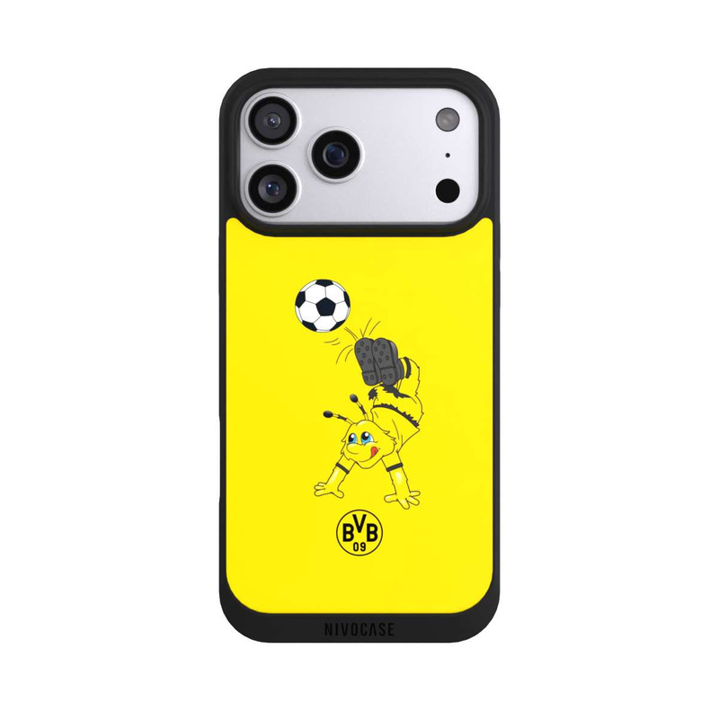 iPhone 17 Pro Max NIVOpure Emma mit Fussball - BVB