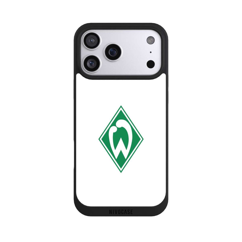 iPhone 17 Pro Max NIVOpure Logo auf Weiß - Werder Bremen