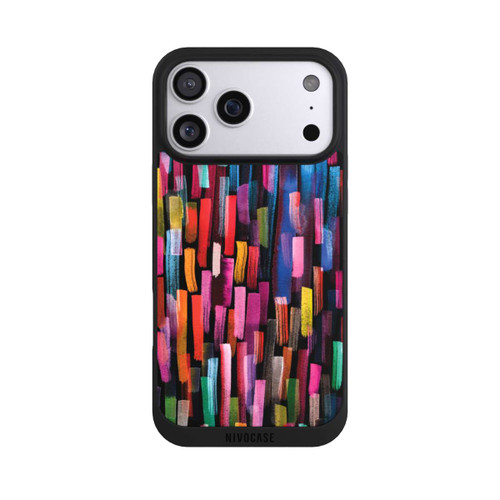 Apple iPhone 17 Pro Max NIVOpure Colourful Brushstrokes Black