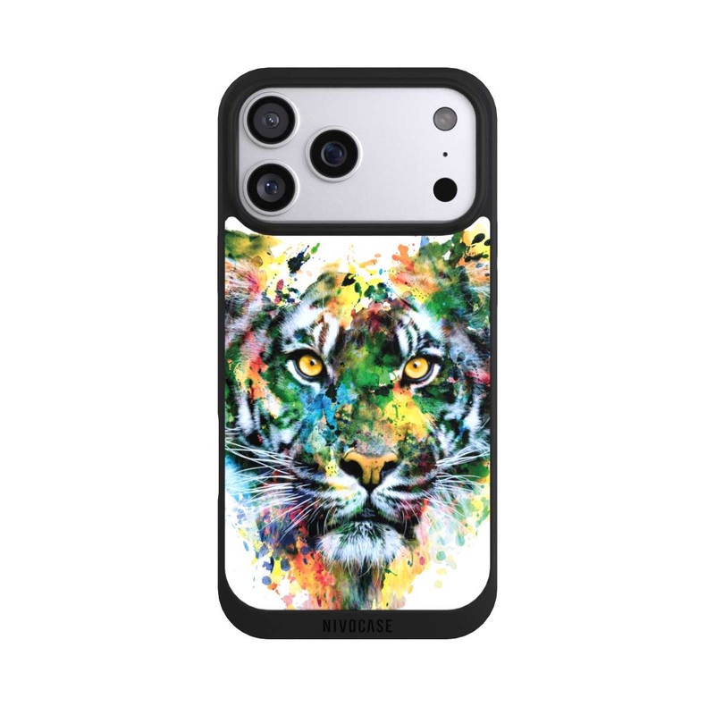 iPhone 17 Pro Max NIVOpure Tiger Watercolor