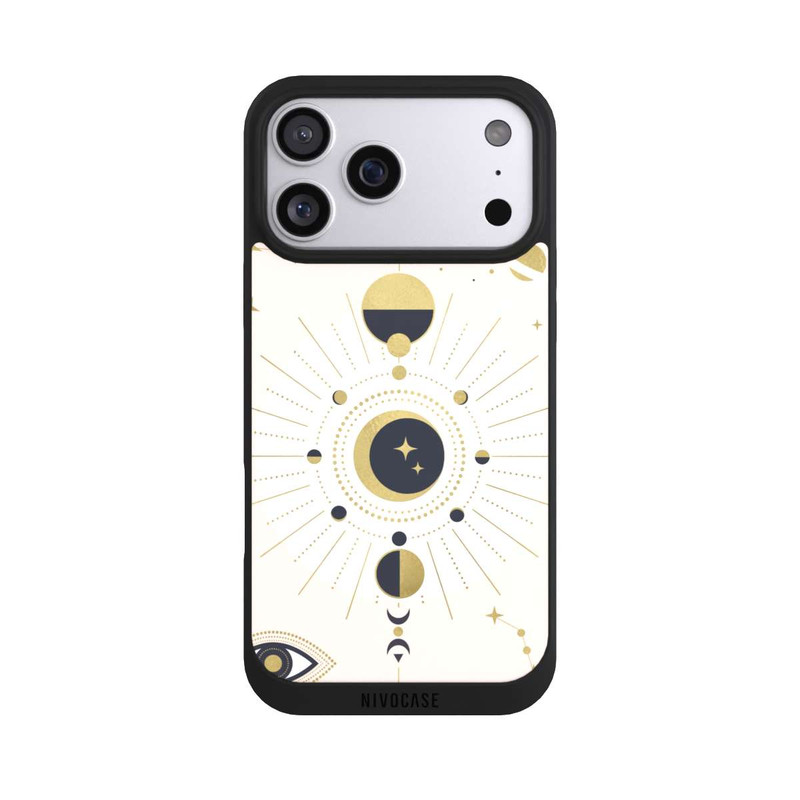 iPhone 17 Pro Max NIVOpure Abstrakter Rose-Gold-Look