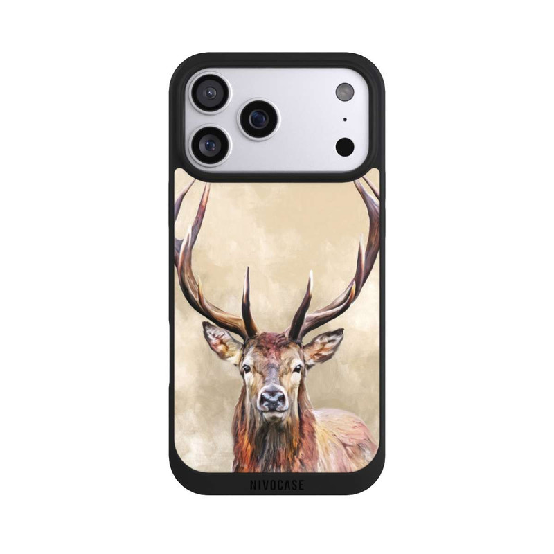 iPhone 17 Pro Max NIVOpure Gezeichneter Hirsch