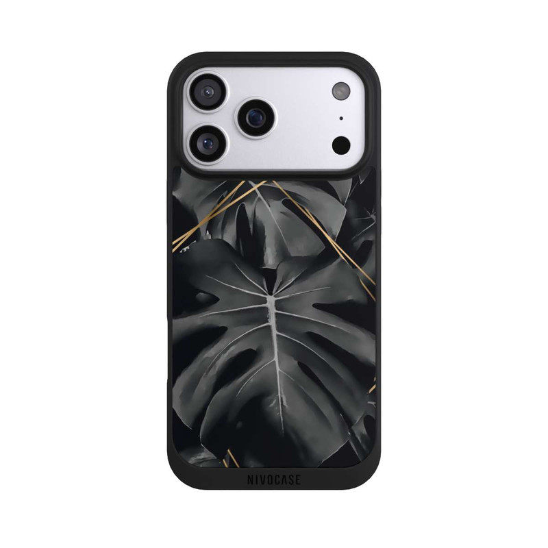 iPhone 17 Pro Max NIVOpure Schwarze Blätter