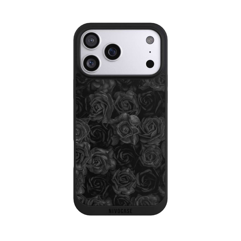 iPhone 17 Pro Max NIVOpure Schwarze Rosen
