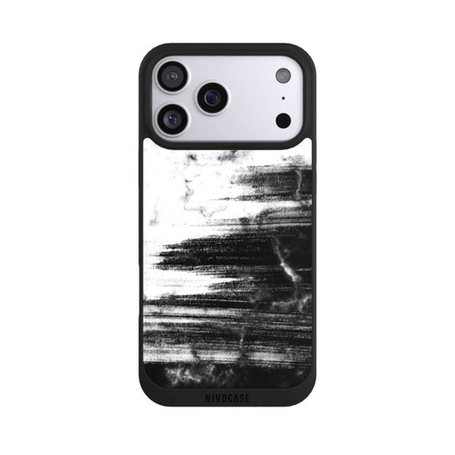 Apple iPhone 17 Pro Max NIVOpure Pierre monochrome brossée